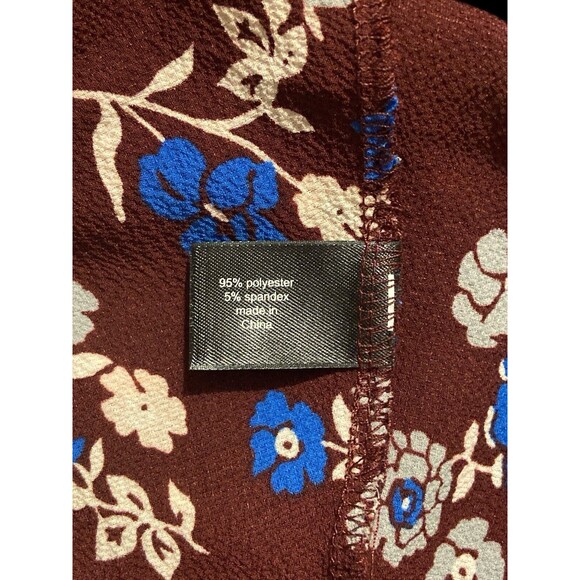 Lane Bryant Plus Size 18 Top blouse Floral‎ Short Sleeve - Picture 8 of 8